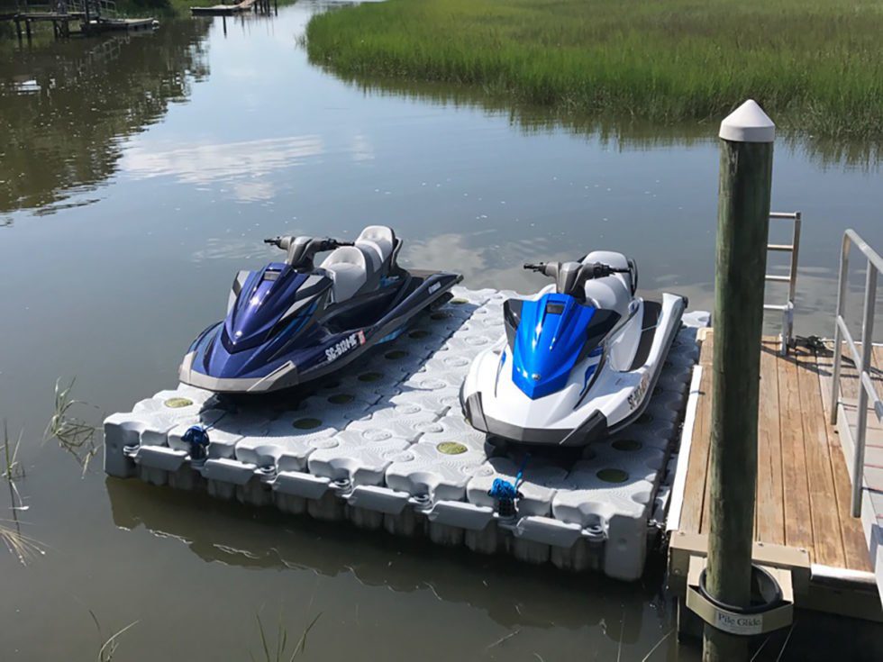 Drive-On PWC Floating Docks | Dock Block