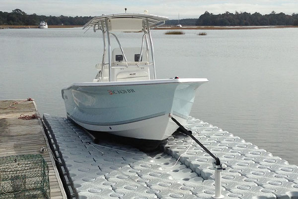 boat on dock