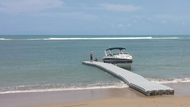 dock at the beach