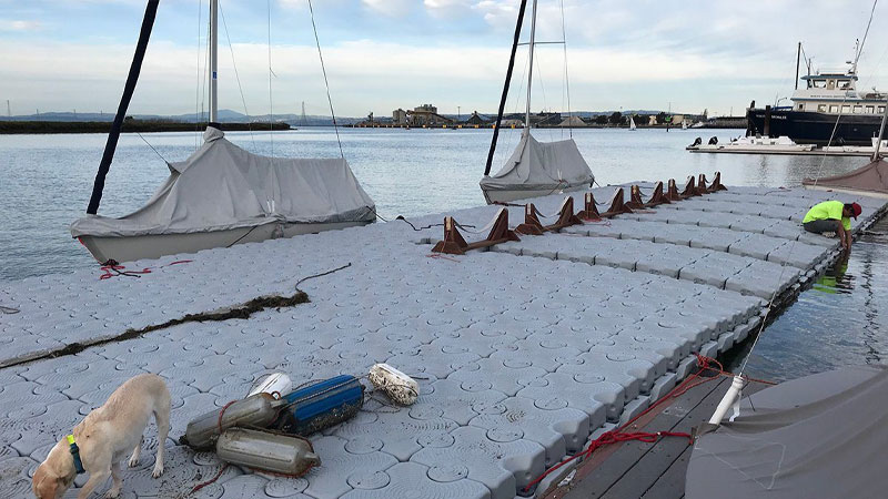 sailing dock