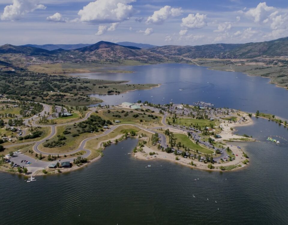 Jordanelle reservoir UT